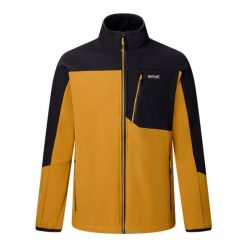 Windbreaker Regatta Moutdale. Brązowe kurtki męskie Regatta, na jesień, bez wzorów, sportowe, bez kaptura. Za 308.50 zł.