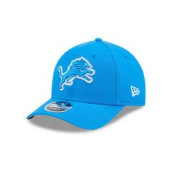 Czapka z daszkiem New Era 9forty Detroit Lions NFL MC OTC. Niebieskie czapki i kapelusze męskie New Era, bez wzorów, casualowe. Za 172.50 zł.