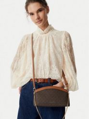 MICHAEL Michael Kors Torebka 30S6G13C5B Brązowy. Brązowe torebki do ręki damskie MICHAEL Michael Kors, bez wzorów, ze skóry, bez dodatków. Za 879.99 zł.