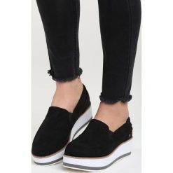 Czarne Slip On Puhr. Trampki i tenisówki damskie marki bonprix. Za 79.99 zł.