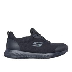 Obuwie Sportowe Damskie Skechers Work: Squad SR Biały. Czarne obuwie sportowe damskie Skechers, bez wzorów, z syntetyku, trekkingowe, Skechers Sport. Za 390.00 zł.