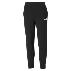 Damskie spodnie dresowe Essentials PUMA Black. Czarne obuwie sportowe damskie Puma, l, bez wzorów, z dresówki, na fitness i siłownię. Za 179.00 zł.