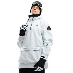 Męska kurtka snowboardowa Sporty zimowe Siroko W3 Shiga. Niebieskie kurtki męskie SIROKO, m, bez wzorów, z softshellu, bez kaptura, narciarskie. Za 673.00 zł.