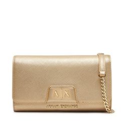 Torebka Armani Exchange. Żółte torebki do ręki damskie Armani Exchange, bez wzorów, wizytowe, bez dodatków. Za 429.99 zł.