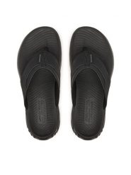 Skechers Japonki Street retro Jogger Sd 211359/BLK Czarny. Czarne klapki męskie Skechers, ze skóry, retro. Za 229.99 zł.