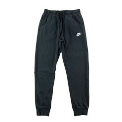 Second life - Nike Spodnie dresowe męskie - Jak nowy. Czarne spodnie sportowe męskie Nike, m, bez wzorów, z dresówki, na fitness i siłownię. Za 127.76 zł.