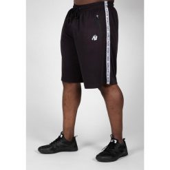 Reydon Mesh Szorty 2.0 - Czarny. Czarne krótkie spodenki sportowe męskie GORILLA WEAR, m, bez wzorów, z meshu, na fitness i siłownię. Za 208.00 zł.