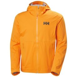 Kurtka wodoodporna Helly Hansen Momentum 3L. Brązowe kurtki męskie Helly Hansen, l, bez wzorów, bez kaptura. Za 1,099.00 zł.
