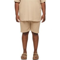 Szorty Urban Classics Waffle. Brązowe szorty męskie Urban Classics, na lato, m, bez wzorów. Za 142.00 zł.