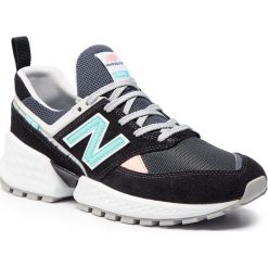 Sneakersy NEW BALANCE - MS574GNB Czarny Kolorowy. Czarne półbuty na co dzień męskie New Balance, z materiału, klasyczne, bez zapięcia. W wyprzedaży za 259.00 zł.