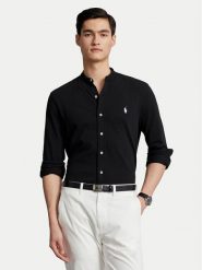 Polo Ralph Lauren Koszula 710742468001 Czarny Regular Fit. Czarne koszule męskie Polo Ralph Lauren, l, bez wzorów, z bawełny, bez kołnierzyka, bez ramiączek. Za 489.99 zł.