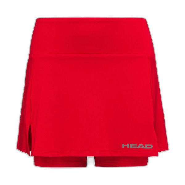 Spódniczka ze spodenkami do tenisa damska CLUB Basic Skort. Czerwone spódnice damskie Head, m, bez wzorów, z dżerseju, sportowe, dopasowane. W wyprzedaży za 133.00 zł.