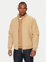 Tommy Hilfiger Kurtka przejściowa Harrington MW0MW37647 Beżowy Regular Fit. Brązowe kurtki męskie Tommy Hilfiger, m, bez wzorów, z syntetyku, bez kaptura. Za 659.99 zł.