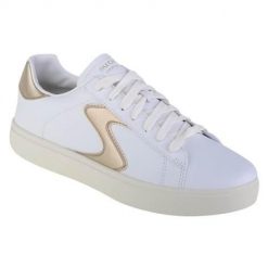Buty do chodzenia damskie Skechers Eden Lx-beaming Glory. Białe obuwie sportowe damskie Skechers, bez wzorów, z gumy, trekkingowe, Skechers Sport. Za 346.00 zł.