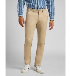 LEE SLIM CHINO MĘSKIE SPODNIE MATERIAŁOWE SERVICE SAND L768LA10 112121061. Spodnie materiałowe męskie Lee, l, bez wzorów, z materiału. Za 199.99 zł.