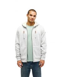 Bluza z kapturem dla Mężczyzn KELLER SHERPA Szary. Szare bluzy męskie Quiksilver, m, bez wzorów, z materiału, z kapturem. Za 429.99 zł.