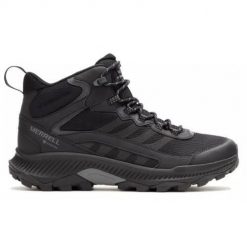 Buty trekkingowe męskie Merrell Speed Strike 2 Mid Gtx. Czarne trekkingi męskie Merrell, za kostkę, trekkingowe. Za 632.00 zł.