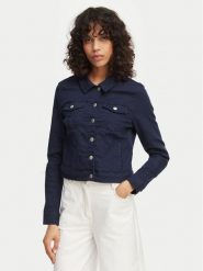 Vero Moda Kurtka jeansowa Wild 10284492 Granatowy Regular Fit. Niebieskie kurtki damskie Vero Moda, xs, bez wzorów, z bawełny, bez kaptura. Za 189.99 zł.