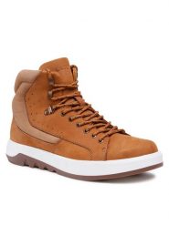 Lasocki Kozaki MI07-B250-B87-06 Brązowy. Brązowe kozaki męskie Lasocki, z nubiku. Za 279.99 zł.