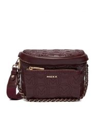 MEXX Torebka CEO-MEXX-S-015-08 Bordowy. Czerwone listonoszki damskie Mexx, bez wzorów, z materiału, bez dodatków. Za 229.99 zł.