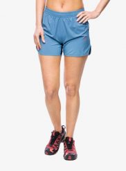 Spodenki do biegania damskie La Sportiva Sudden Short. Niebieskie szorty sportowe damskie La Sportiva, l, bez wzorów, z elastanu, z podwyższonym stanem, do biegania. Za 212.65 zł.