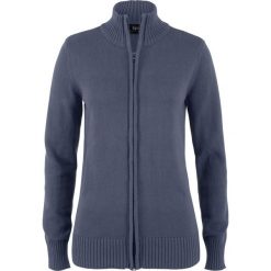 Sweter rozpinany bonprix jagodowy. Kardigany damskie marki bonprix. Za 74.99 zł.