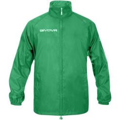 Kurtka Givova Rain Basico zielona. Zielone kurtki sportowe męskie Givova, m, bez wzorów, do piłki nożnej. Za 50.00 zł.