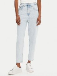 Tommy Jeans Jeansy DW0DW20496 Niebieski Mom Fit. Niebieskie jeansy damskie Tommy Jeans. Za 329.99 zł.