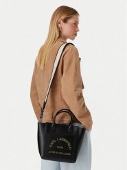 KARL LAGERFELD Torebka B3W30093 Czarny. Czarne torebki do ręki damskie KARL LAGERFELD, bez wzorów, ze skóry, bez dodatków. Za 1,099.00 zł.