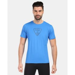 Męska koszulka techniczna Kilpi TODI-M. Niebieskie koszulki sportowe męskie Kilpi, m, bez wzorów, bez kołnierzyka, bez ramiączek, do biegania. Za 138.03 zł.