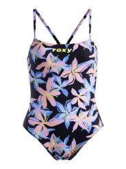 Jednoczęściowy strój z krzyżowanymi ramiączkami dla Kobiety ROXY ACTIVE Czarny. Czarne kostiumy jednoczęściowe damskie Roxy, xs, bez wzorów, z elastanu, klasyczne, do pływania. Za 139.99 zł.