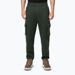 Spodnie męskie Pitbull Cypress Sport Cargo. Zielone krótkie spodenki sportowe męskie PITBULL, m, bez wzorów. Za 189.99 zł.