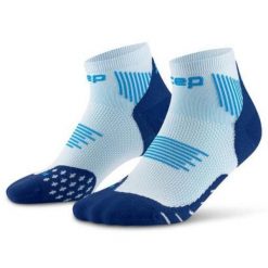 Damskie skarpety kompresyjne do biegania sportowe za kostkę Core Run CEP. Białe skarpety damskie CEP, bez wzorów, z elastanu. Za 79.00 zł.