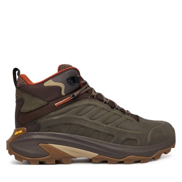 Trekkingi Merrell. Zielone trekkingi męskie Merrell, trekkingowe. Za 649.99 zł.