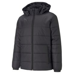 Kurtka męska Puma teamLIGA Padded Jacket. Białe kurtki męskie Puma, m, bez wzorów, do piłki nożnej. W wyprzedaży za 375.40 zł.