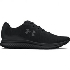 Buty treningowe męskie Under Armour Charged Impulse 3. Czarne buty sportowe męskie Under Armour, z gumy, bez zapięcia, do biegania. Za 361.00 zł.