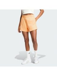 Adidas Szorty sportowe Soft Lux KA6998 Pomarańczowy Loose Fit. Brązowe szorty sportowe damskie Adidas, s, bez wzorów, z syntetyku, sportowe. Za 218.99 zł.