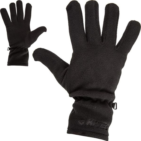 Hi-Tec Rękawice męskie Salmo czarne r. L/XL. Czarne rękawiczki męskie Hi-tec, bez wzorów, sportowe. Za 29.99 zł.