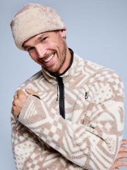 Czapka - Teddy Twist - Brązowa Multi. Brązowe czapki i kapelusze męskie POEDERBAAS, bez wzorów, z materiału. Za 221.12 zł.