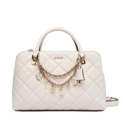 Torebka Guess. Torebki do ręki damskie Guess, z aplikacjami, bez dodatków. Za 679.99 zł.