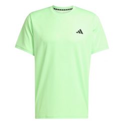 Koszulka adidas Train Essentials. Czarne buty sportowe męskie Adidas, z materiału, bez zapięcia, na fitness i siłownię. Za 123.50 zł.
