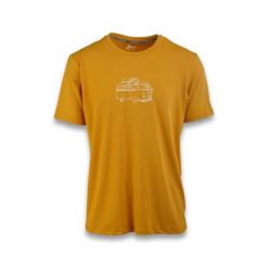 T-Shirt Ande New Van Dorośli. Żółte t-shirty męskie ANDE, s, bez wzorów, z materiału, klasyczne, bez kołnierzyka. Za 173.99 zł.
