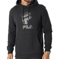 Bluza sportowa męska Fila Bever Hoody. Bluzy sportowe męskie Fila, m, bez wzorów, z kapturem. W wyprzedaży za 220.30 zł.