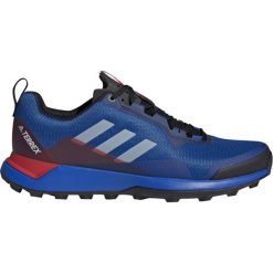 Niebieskie Buty adidas Terrex Cmtk M BC0433. Niebieskie trekkingi męskie Adidas, do biegania. W wyprzedaży za 399.00 zł.