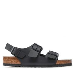 Sandały Birkenstock. Czarne sandały męskie Birkenstock, bez zapięcia. Za 339.99 zł.