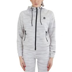 Bluza damska Fundango Draug z kapturem. Białe swetry damskie Fundango, xl, bez wzorów, z polaru, sportowe, bez kołnierzyka, bez ramiączek, z kapturem. W wyprzedaży za 258.33 zł.