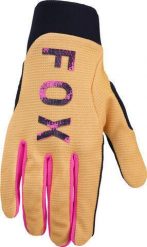 Rękawiczki rowerowe Fox Head Kids pełne palce S, kairos-tangerine z różowym. Brązowe rękawiczki dziecięce WOMEN'S HEALTH, bez wzorów. Za 332.40 zł.