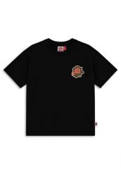 Koszulka Chłopięca LEGO Ninjago Taj219 Czarna. Czarne t-shirty dla chłopców LEGO, bez wzorów, z bawełny, bez ramiączek. Za 71.99 zł.
