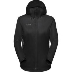 Softshell damski Mammut Ultimate VII SO Hooded Jacket. Czarne kurtki damskie Mammut, s, bez wzorów, z softshellu, bez kaptura. Za 1,364.99 zł.