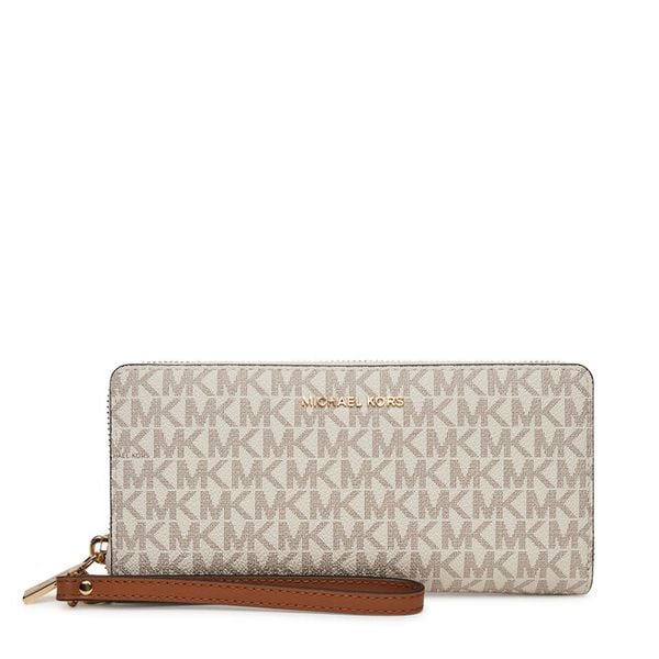 Portfel MICHAEL Michael Kors. Białe portfele damskie MICHAEL Michael Kors, bez wzorów. Za 558.99 zł.